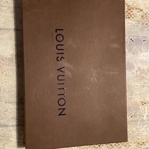 Louis Vuitton shawl, NEW in box with original receipt.